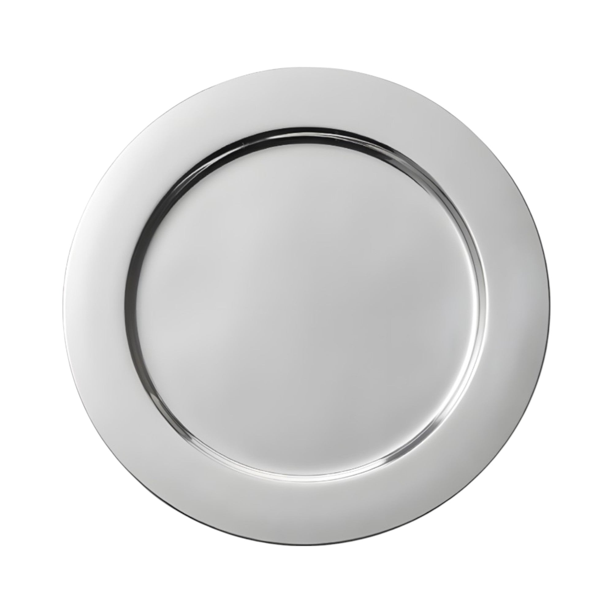 PLATO BASE 33 CM ACERO INOX