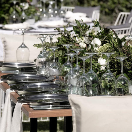 PLATO BASE 33 CM ACERO INOX