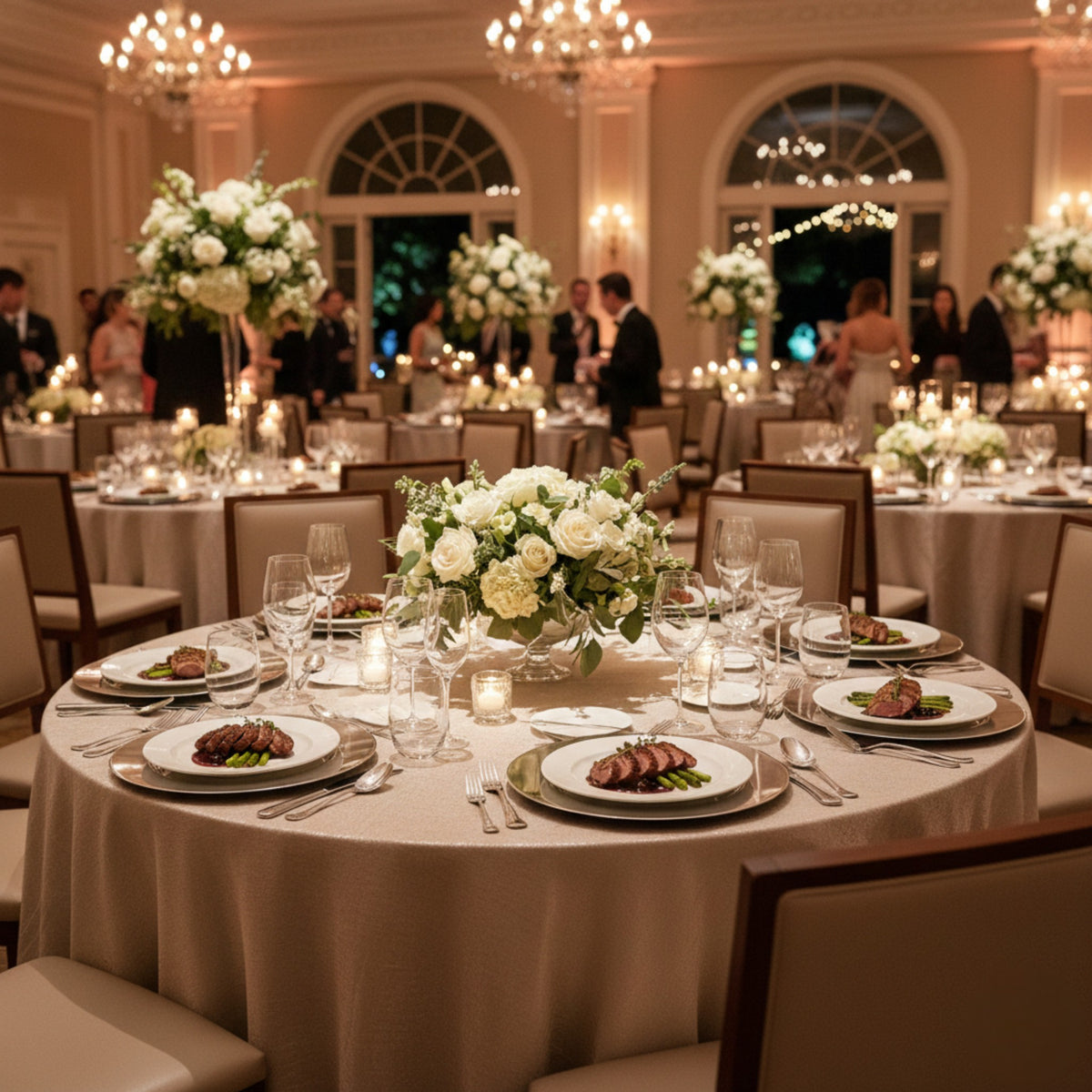 PLATO BASE 33 CM ACERO INOX