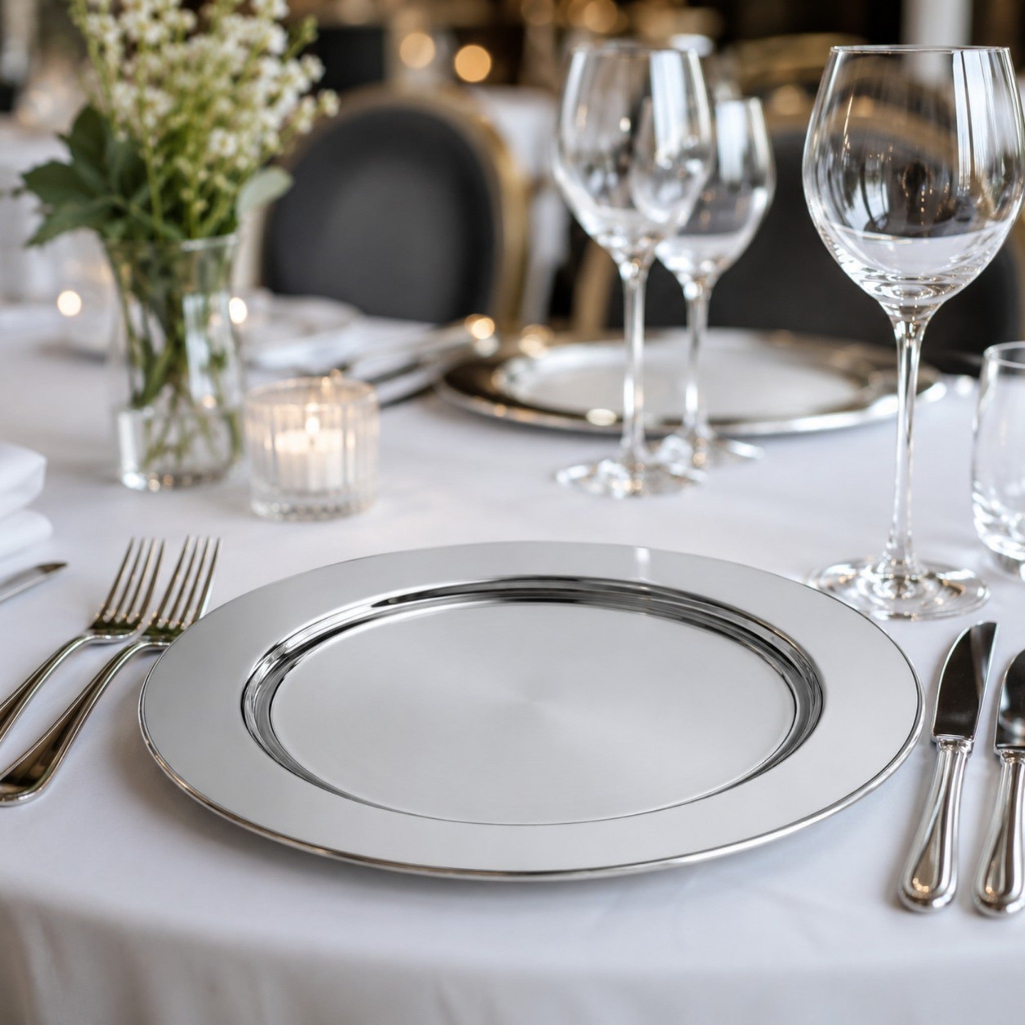 PLATO BASE DE SERVICIO 31.4 CM COSMOS