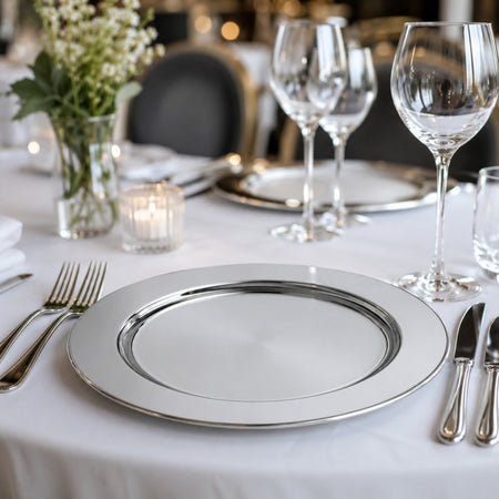 PLATO BASE DE SERVICIO 31.4 CM COSMOS