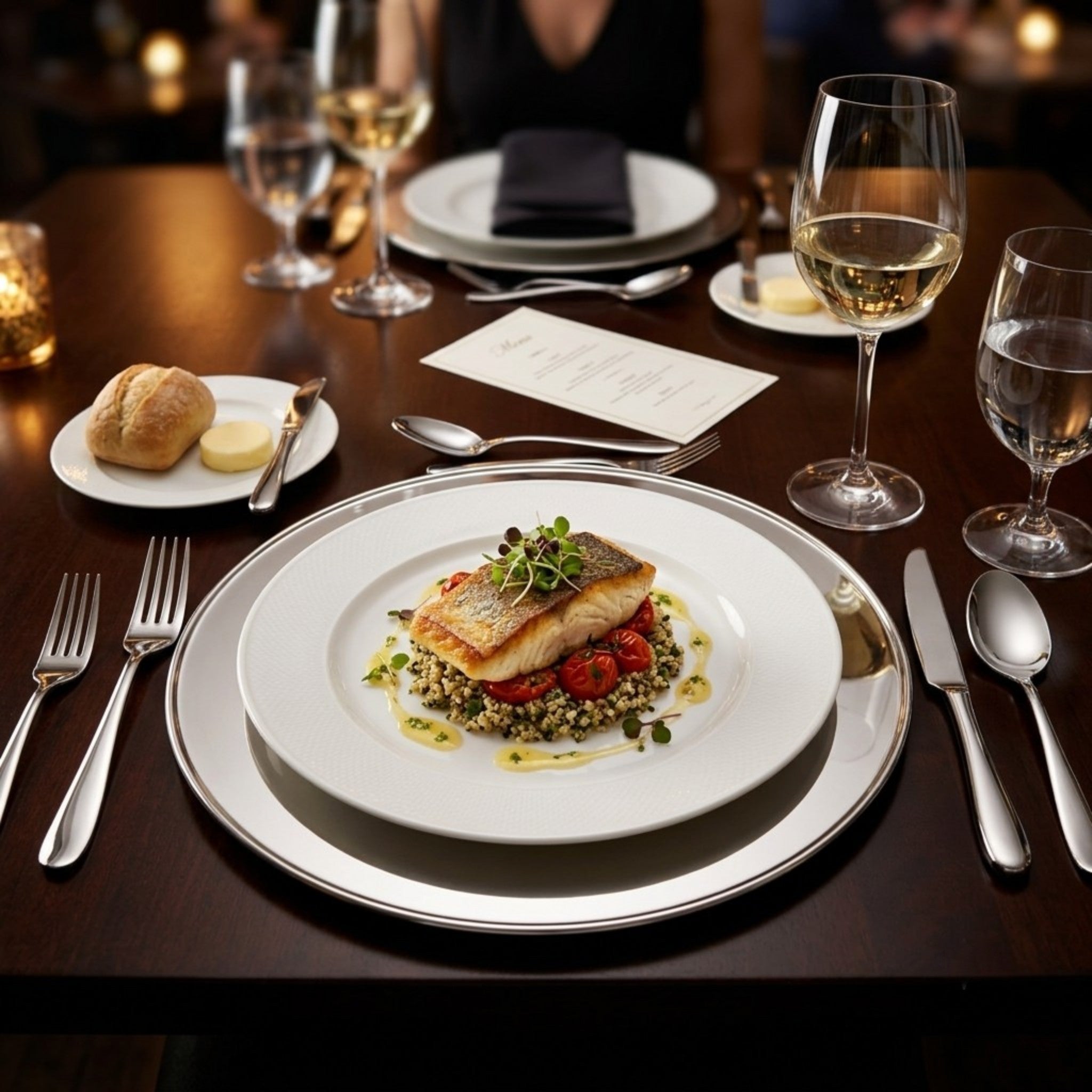 PLATO BASE DE SERVICIO 31.4 CM COSMOS