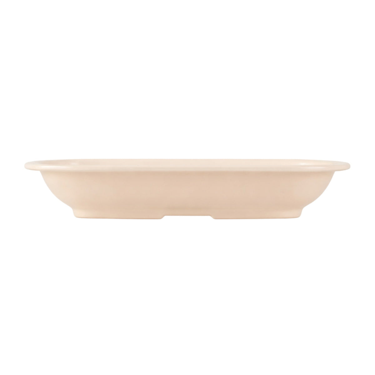 PLATO CUADRILONGO 10" BEIGE