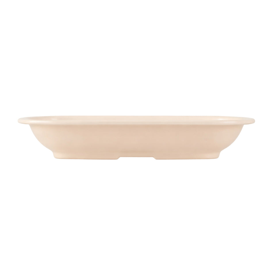 PLATO CUADRILONGO 10" BEIGE