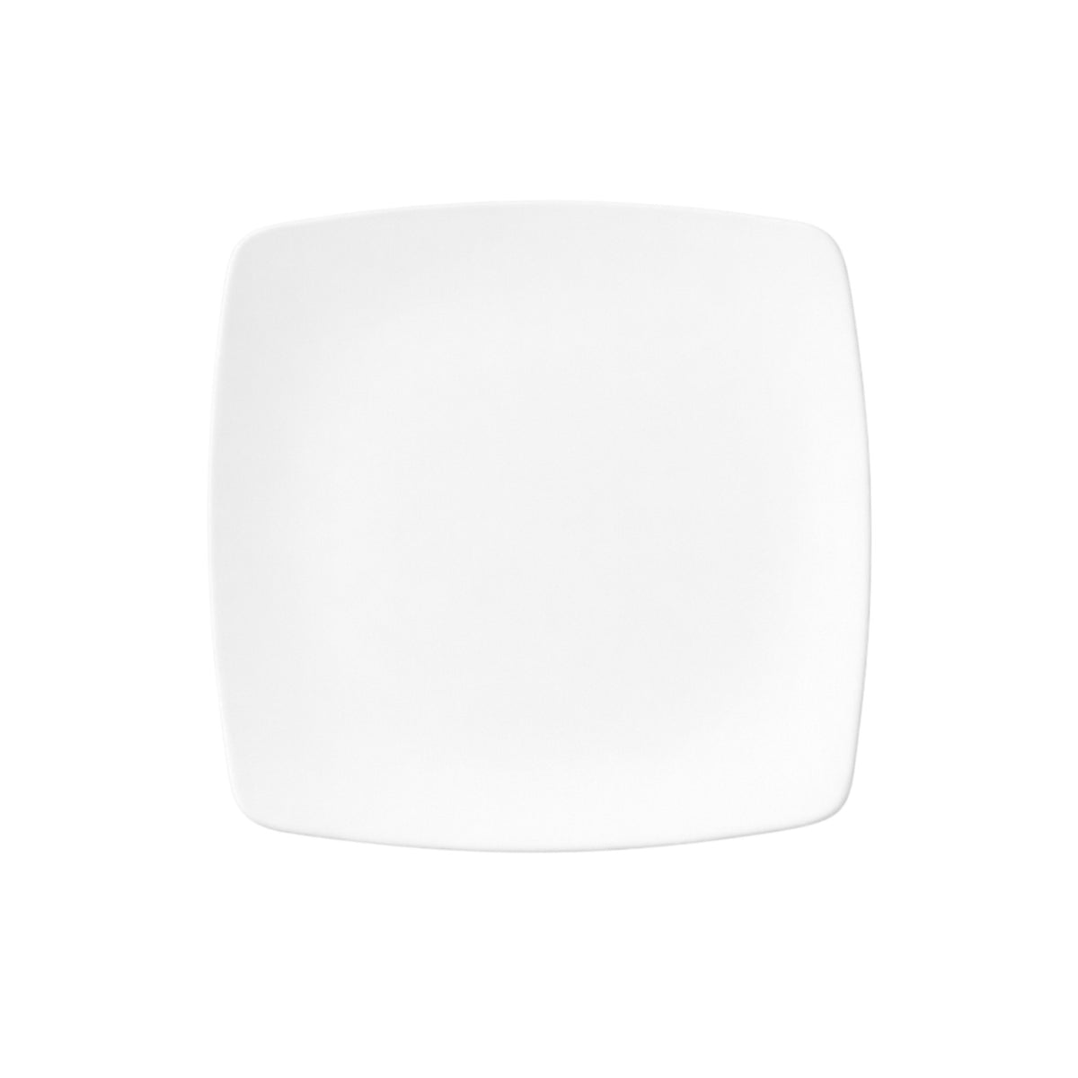 PLATO CUAD COUPE 25 CM BCO MATE