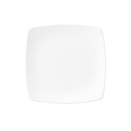 PLATO CUAD COUPE 25 CM BCO MATE