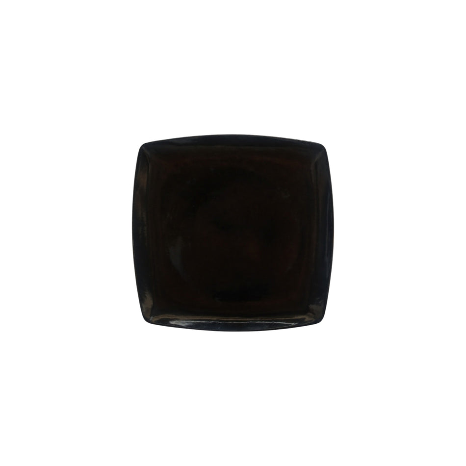PLATO CUAD COUPE DE 25 CM NEGRO