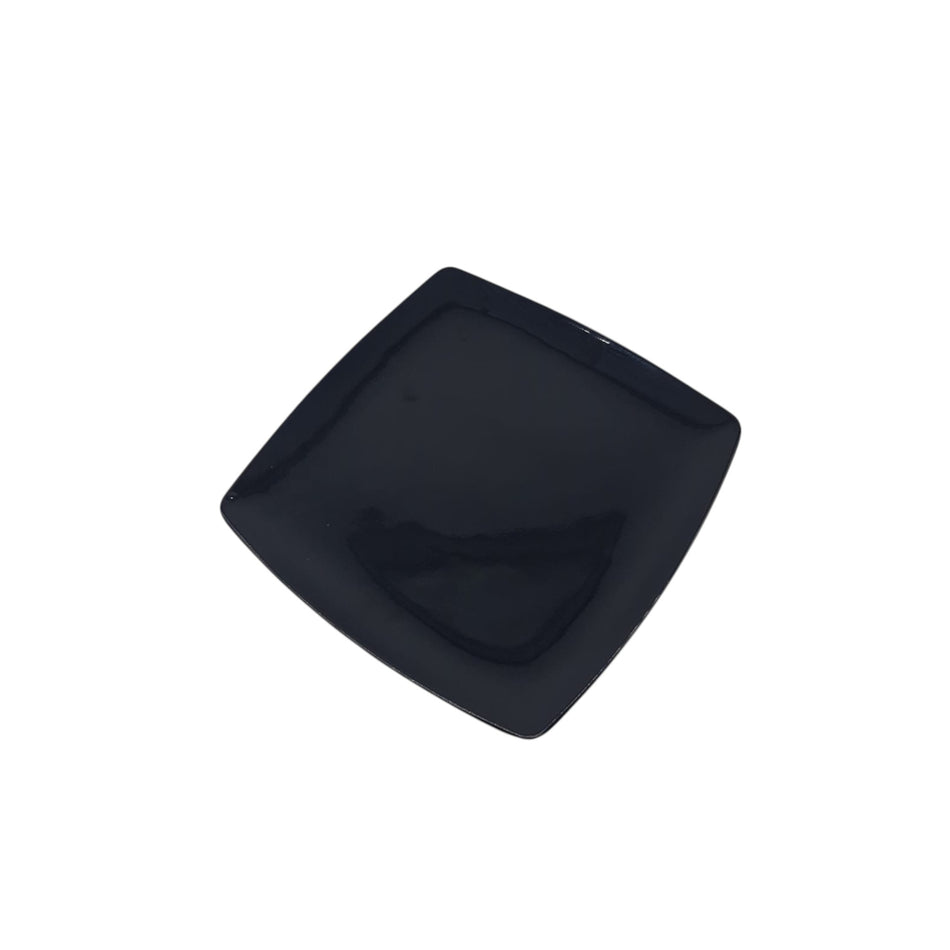 PLATO CUAD COUPE DE 25 CM NEGRO