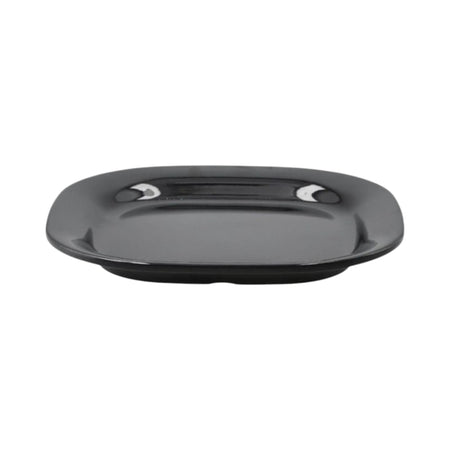 PLATO ENSALADA 08" NEGRO 20 CM