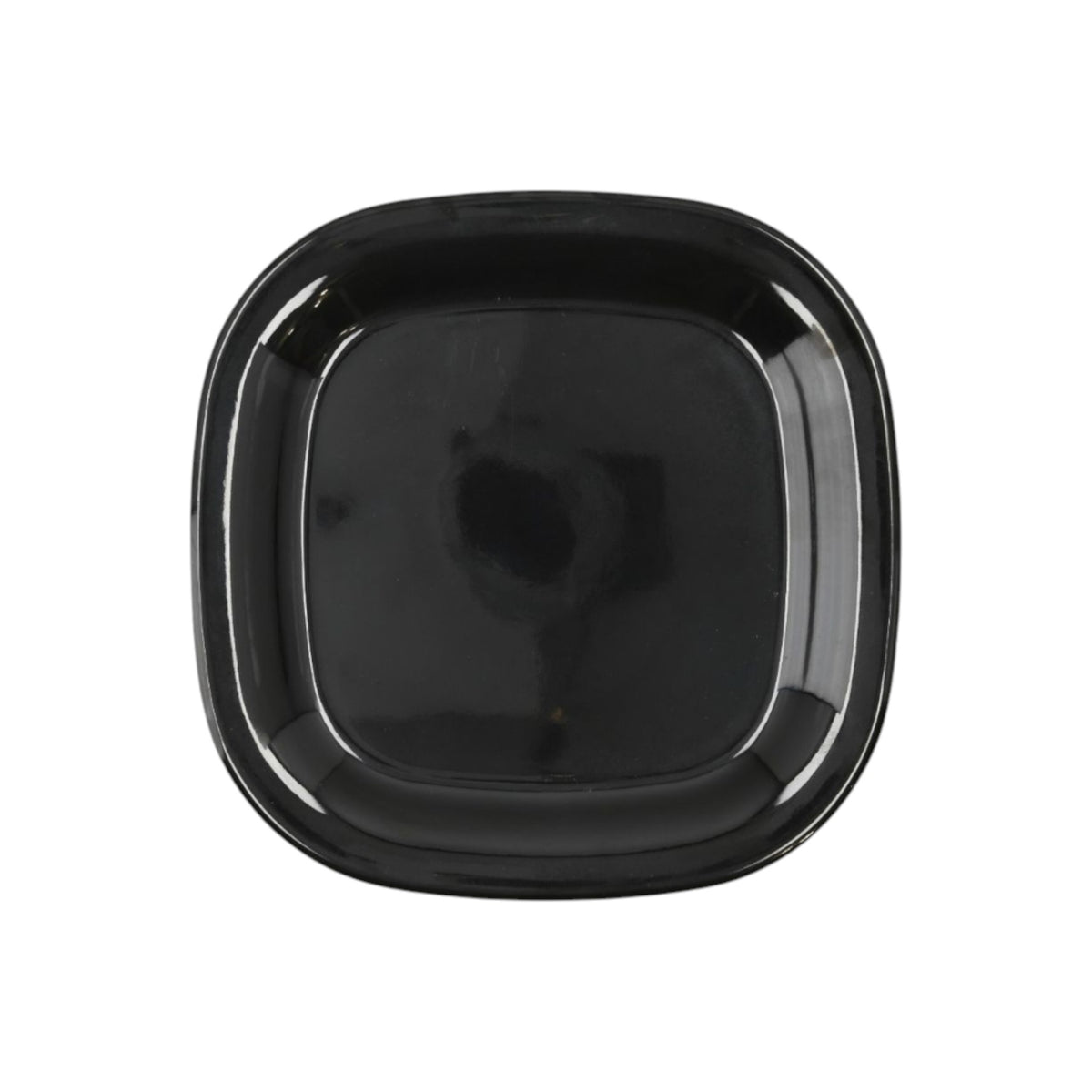 PLATO ENSALADA 10" NEGRO 25 CM