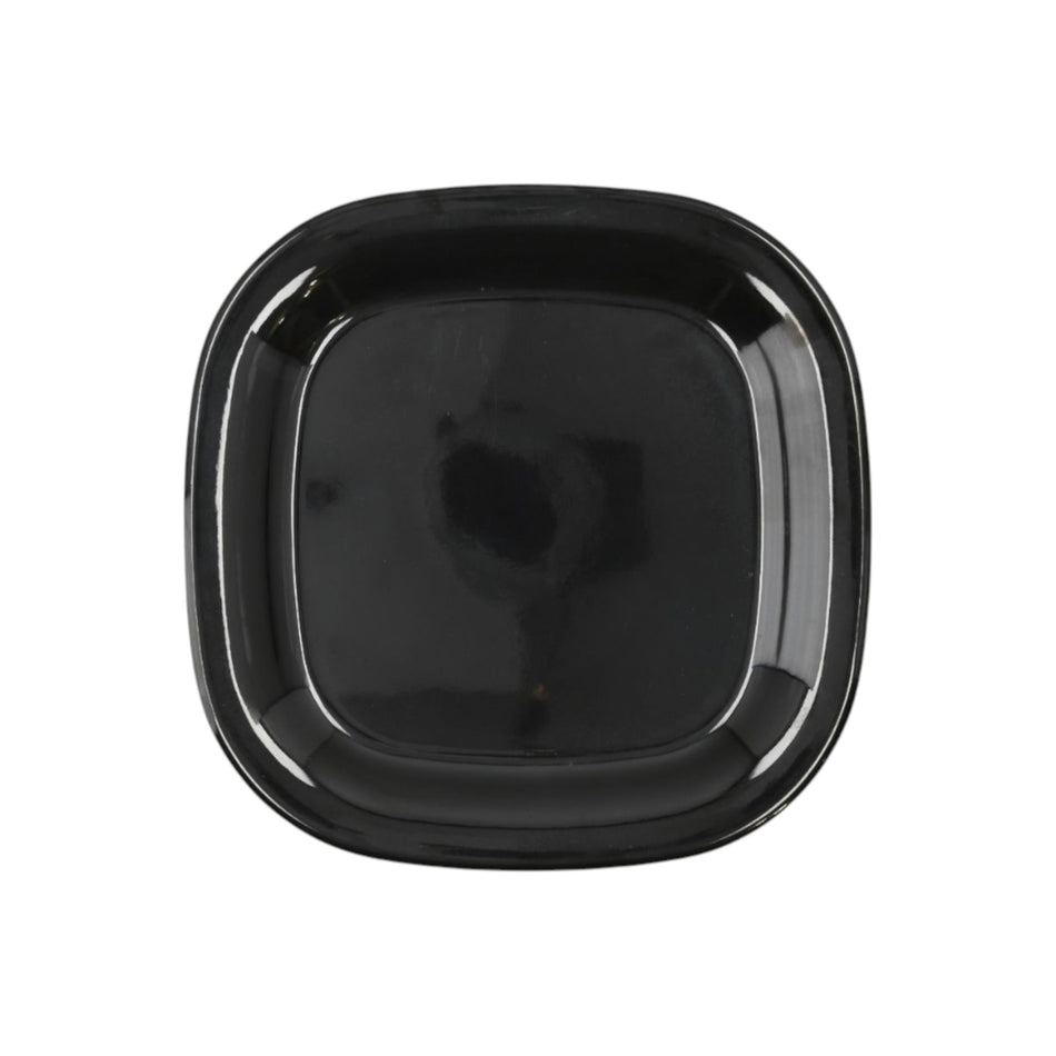 PLATO ENSALADA 10" NEGRO 25 CM