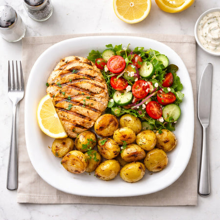 PLATO "ENSALADA" 20 CM BLANCO