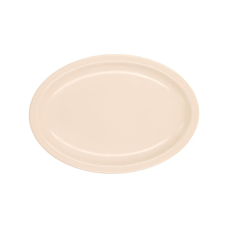 PLATO OVALADO 11.5" BEIGE 29 CM