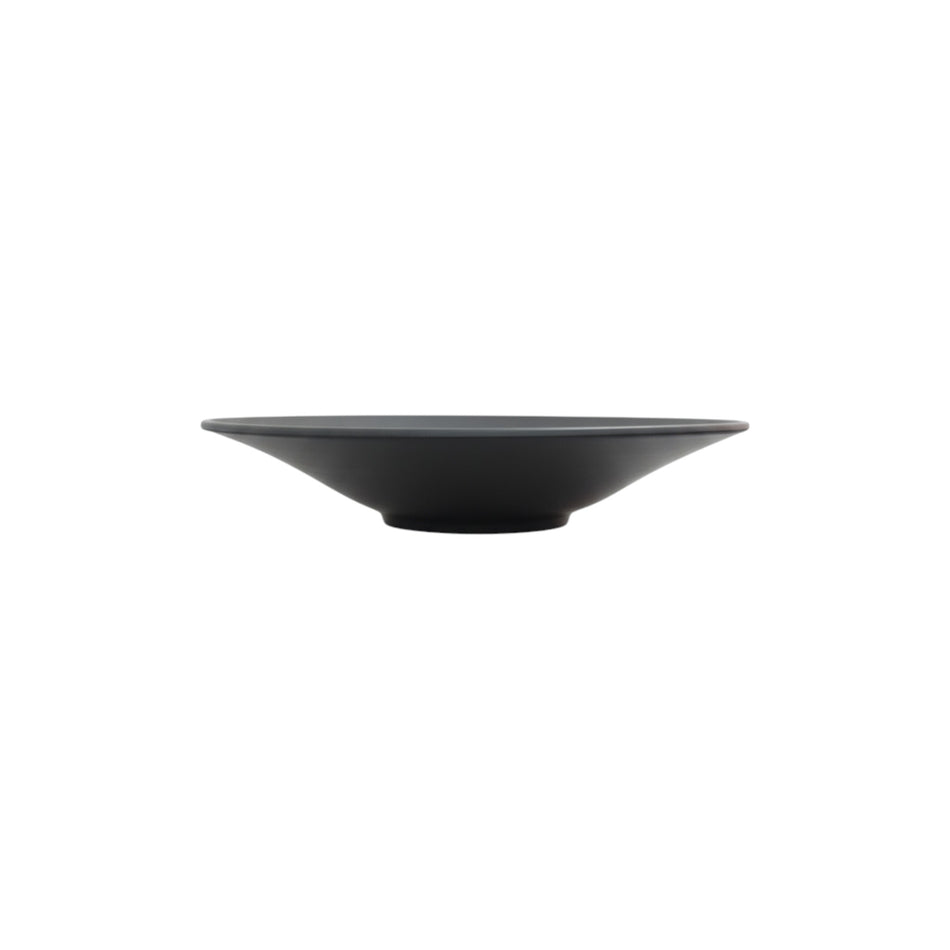PLATO PASTA 28 CM NEGRO MATE