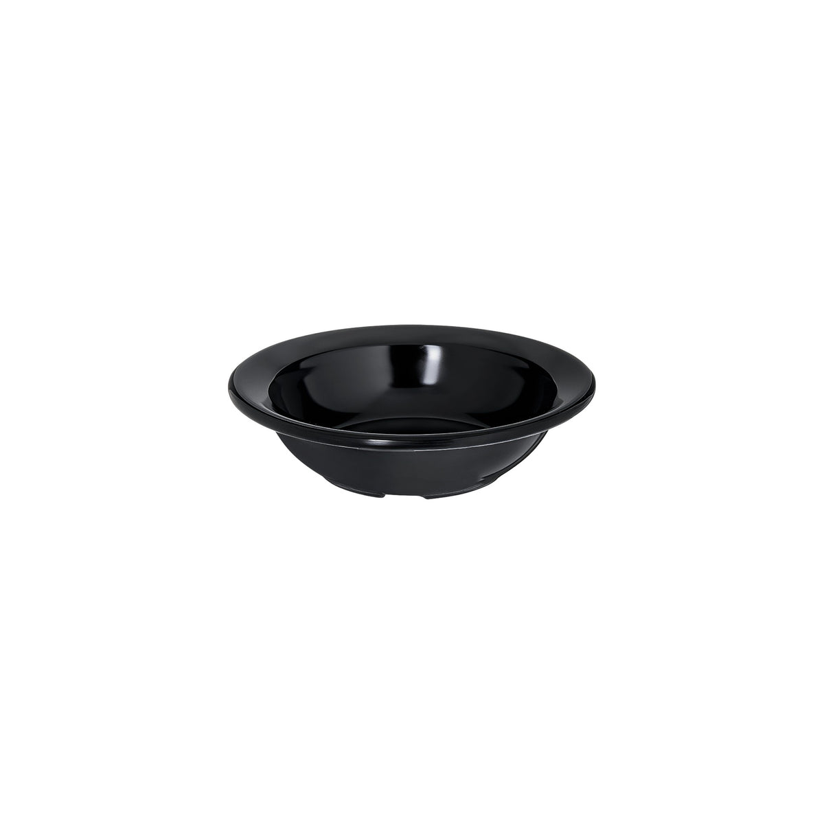 PLATO POSTRE 10.8 CM NEGRO DIAMANTE