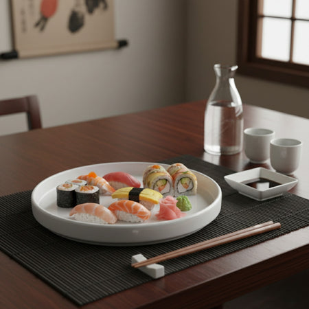PLATO TRINCHE BARCELONA 30 CM BLANCO