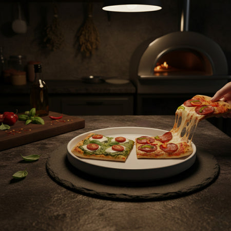 PLATO TRINCHE BARCELONA 30 CM BLANCO