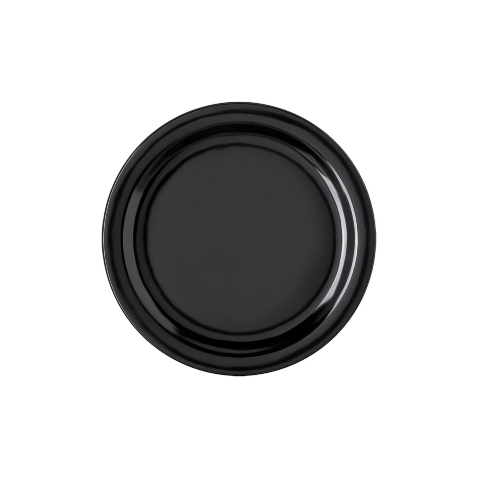 PLATO TRINCHE NEGRO 20.3 CM DIAMANTE