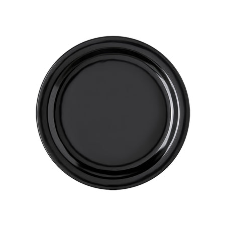 PLATO TRINCHE NEGRO 25.4 CM DIAMANTE