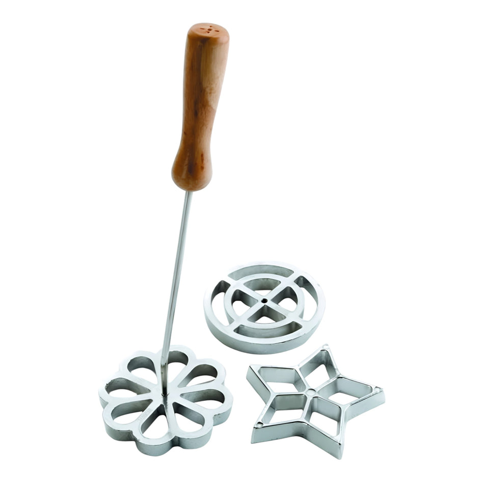 SET MOLDES ROSETON P/BUÑUELOS