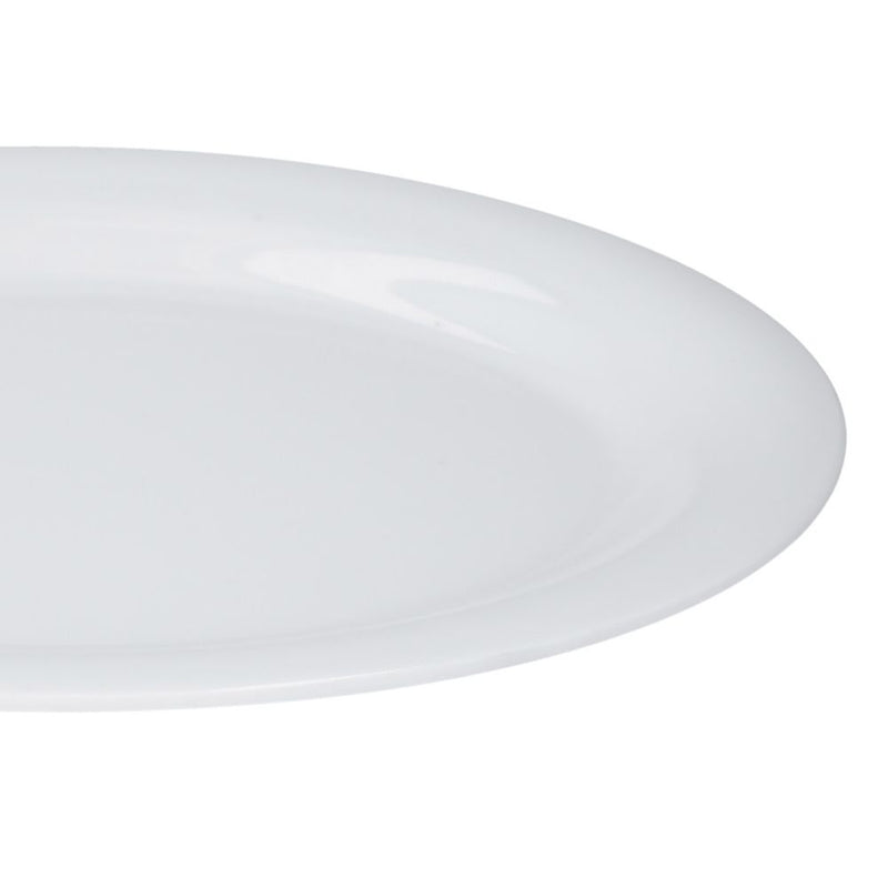 PLATO OVALADO 14" DIAMANTE