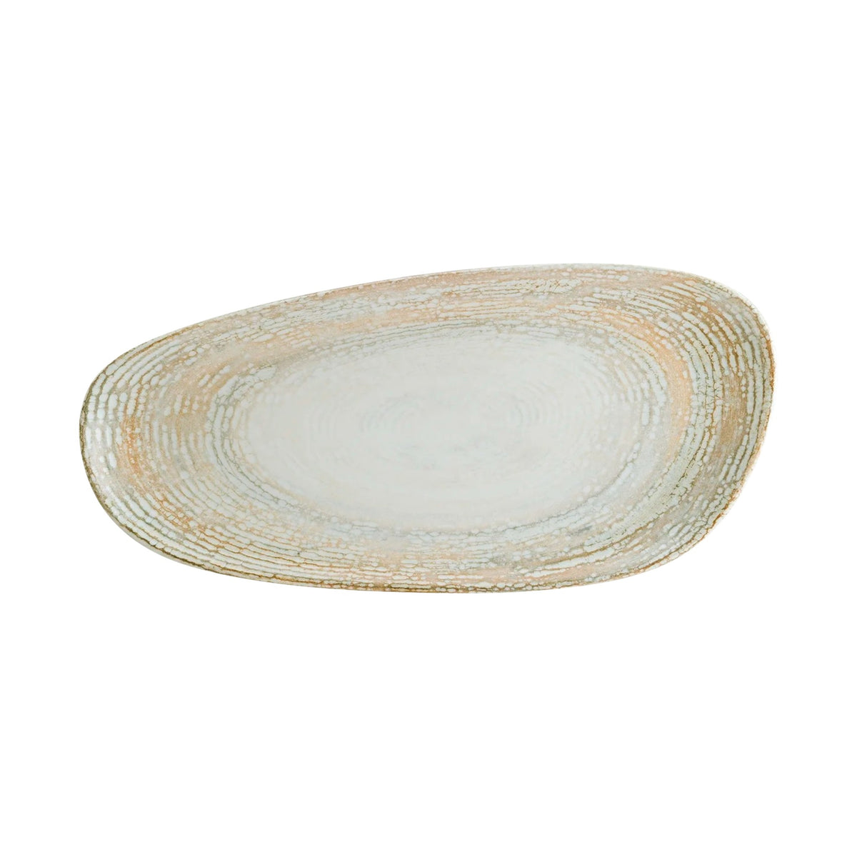 Plato rectangular patera vago 36 cm