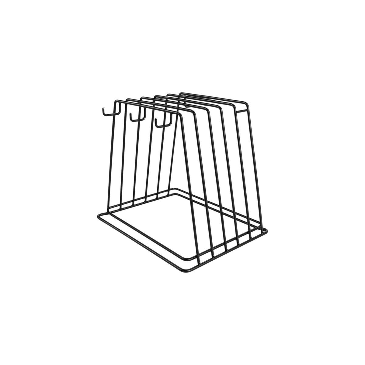 RACK PORTA TABLAS NEGRO