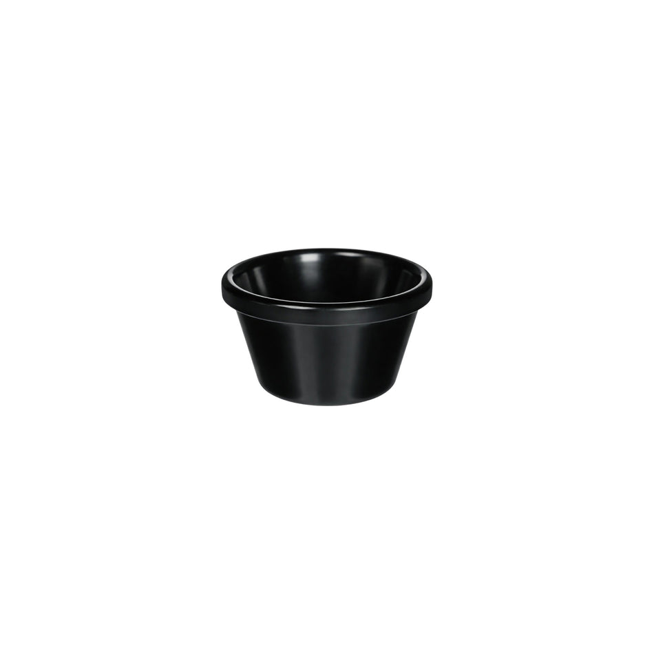 RAMEKIN 02 OZ MELAMINA NEGRO
