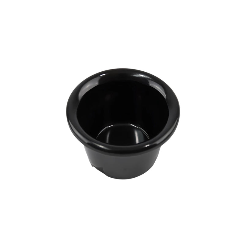 RAMEKIN MELAMINA 1.5 OZ NEGRO (ALTO)