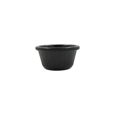 RAMEQUIN DE 2 OZ RAYADO NEGRO
