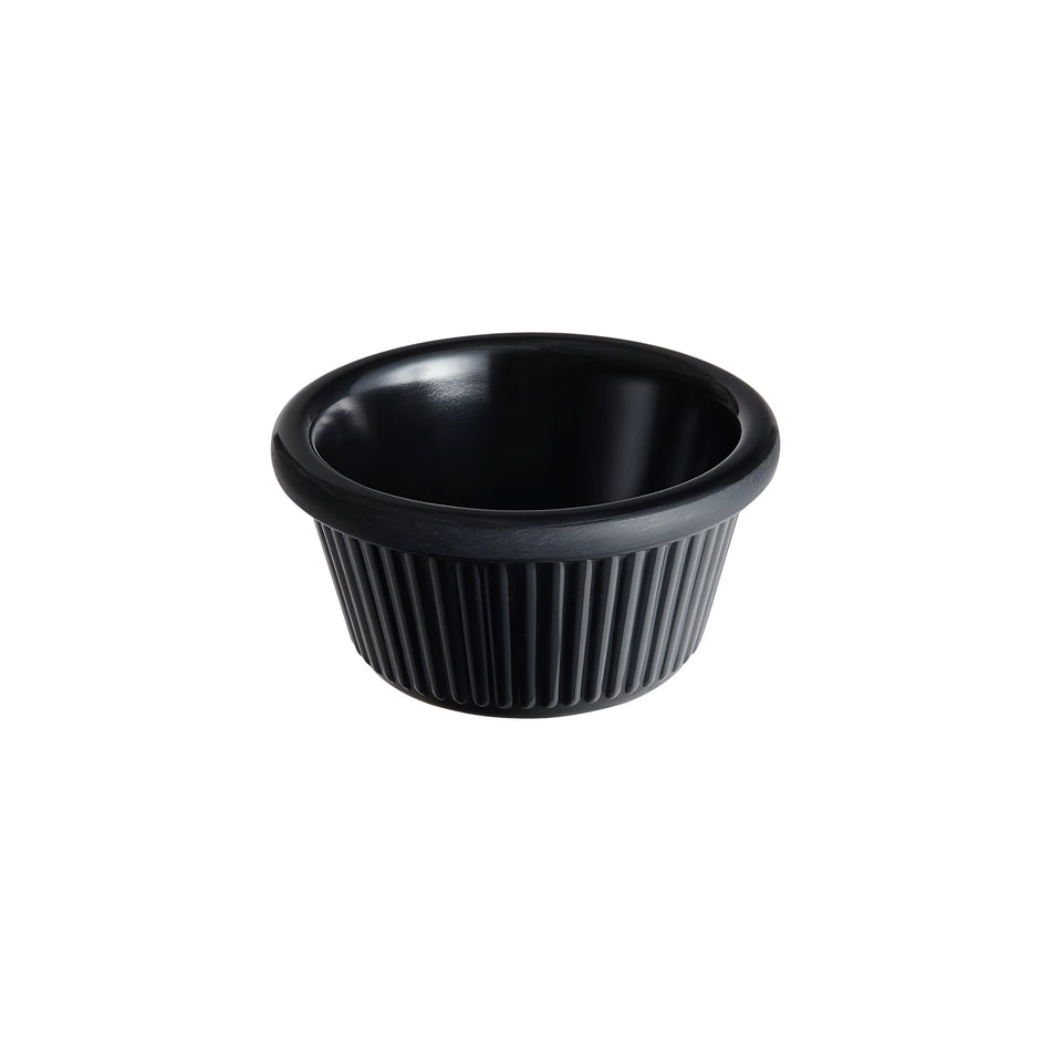 RAMEQUIN DE 2 OZ RAYADO NEGRO DIAMANTE