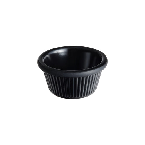 RAMEQUIN DE 2 OZ RAYADO NEGRO DIAMANTE