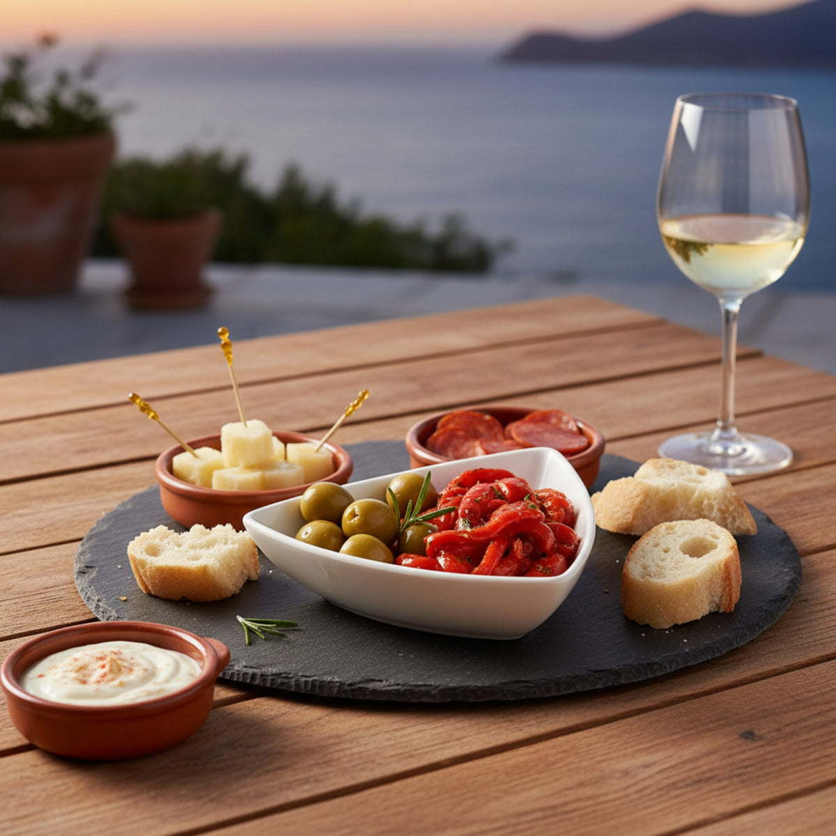 RANIERI PLATO PARA TAPAS TRIANGULAR