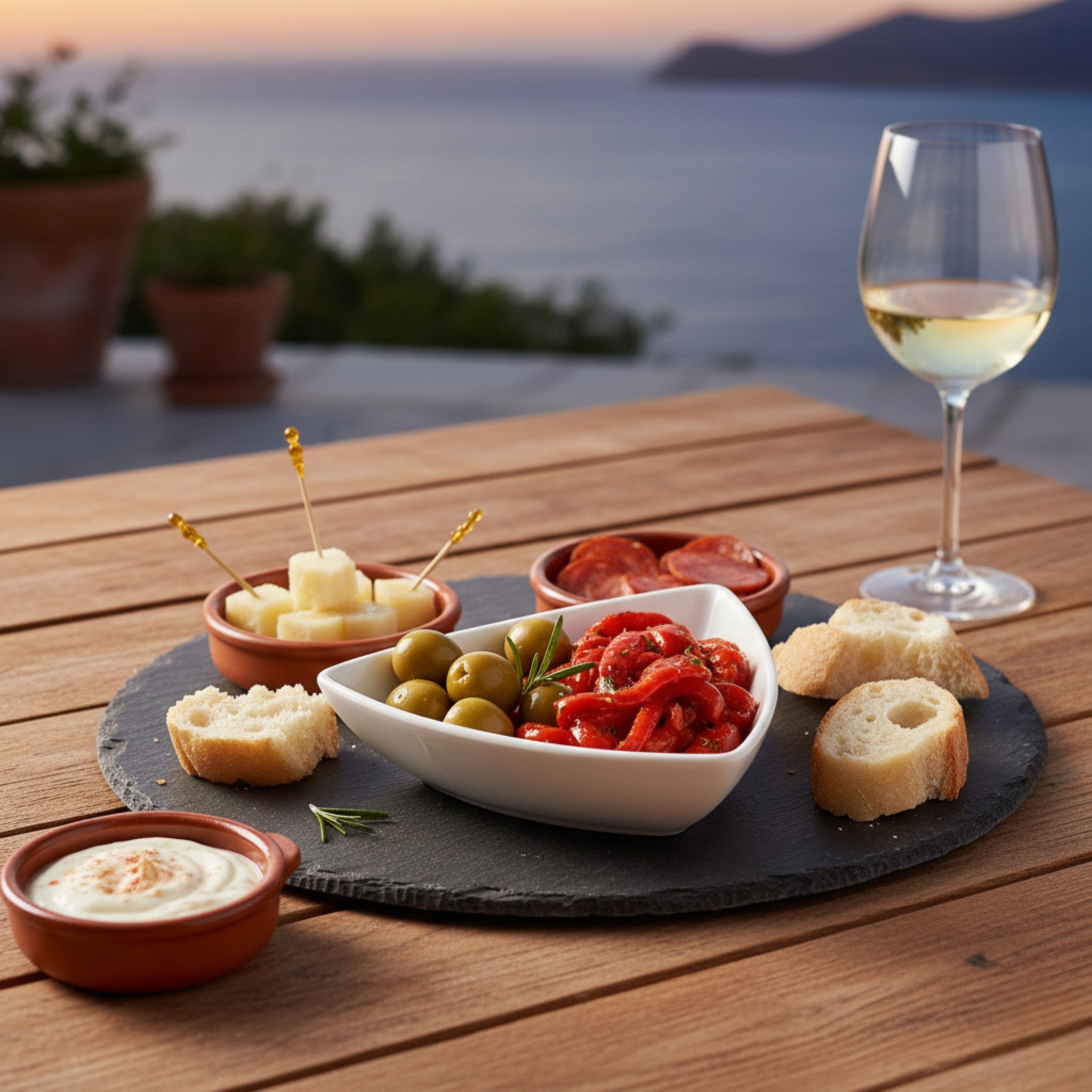 RANIERI PLATO PARA TAPAS TRIANGULAR