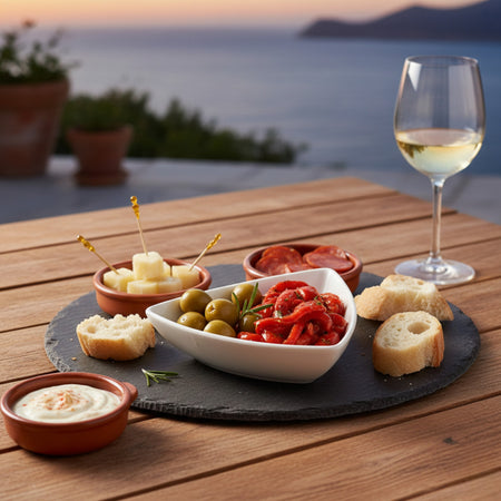 RANIERI PLATO PARA TAPAS TRIANGULAR