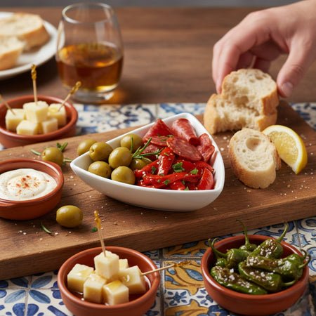 RANIERI PLATO PARA TAPAS TRIANGULAR