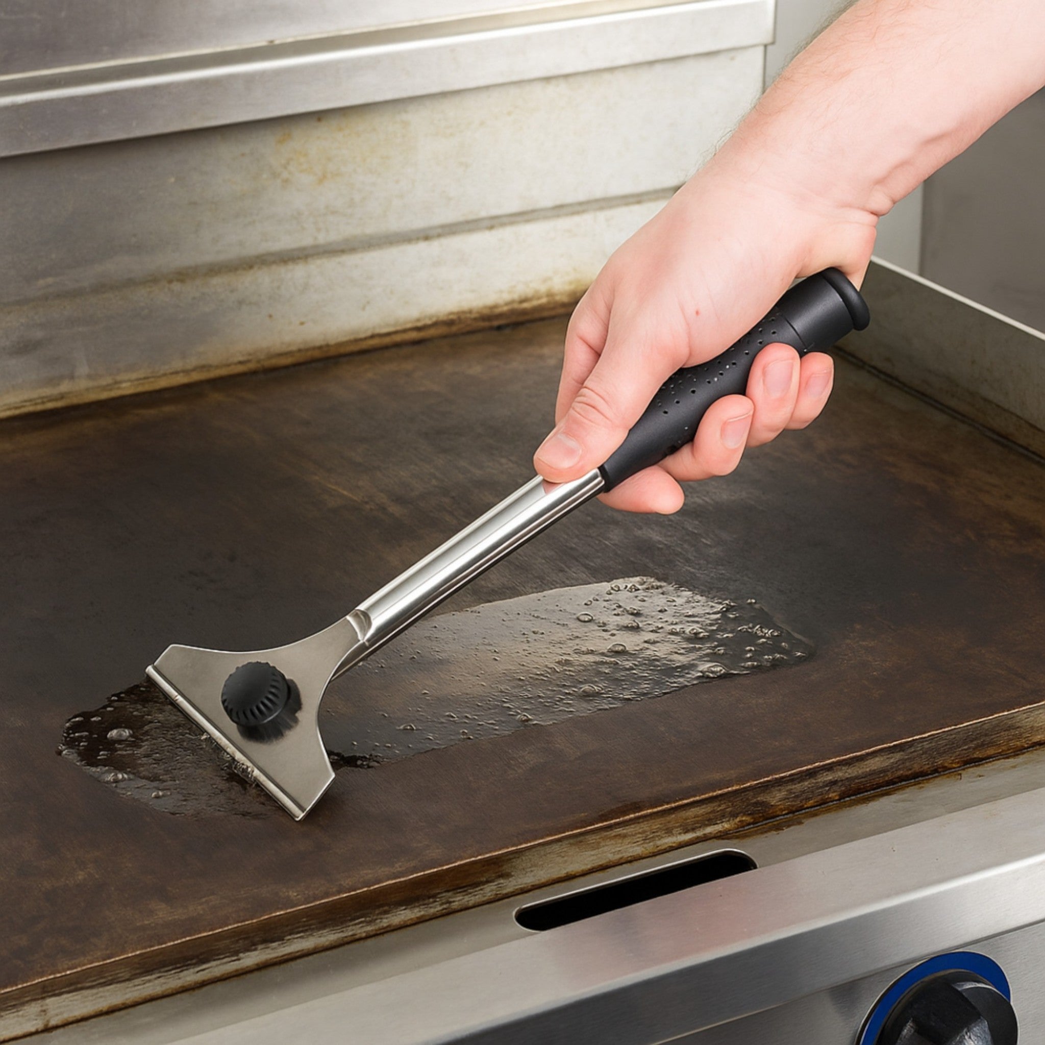 RASPADOR PARA PARRILLA 12" AC INOX