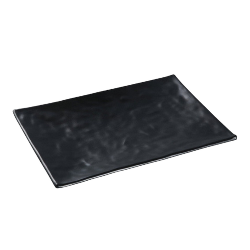 JET BLACK PLATO RECT 20 CM