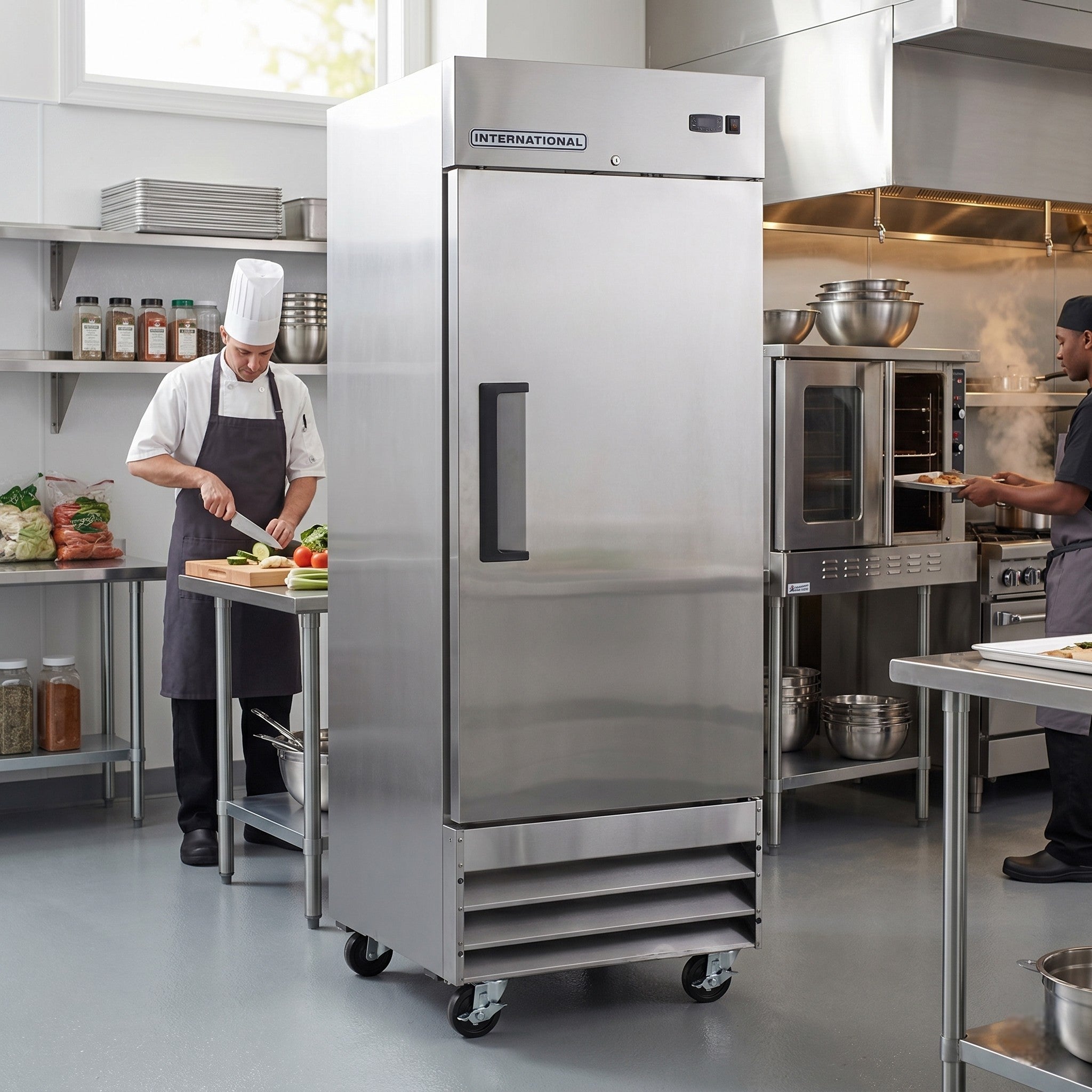 REFRIGERADOR VERTICAL 1 PUERTA 21 FT³
