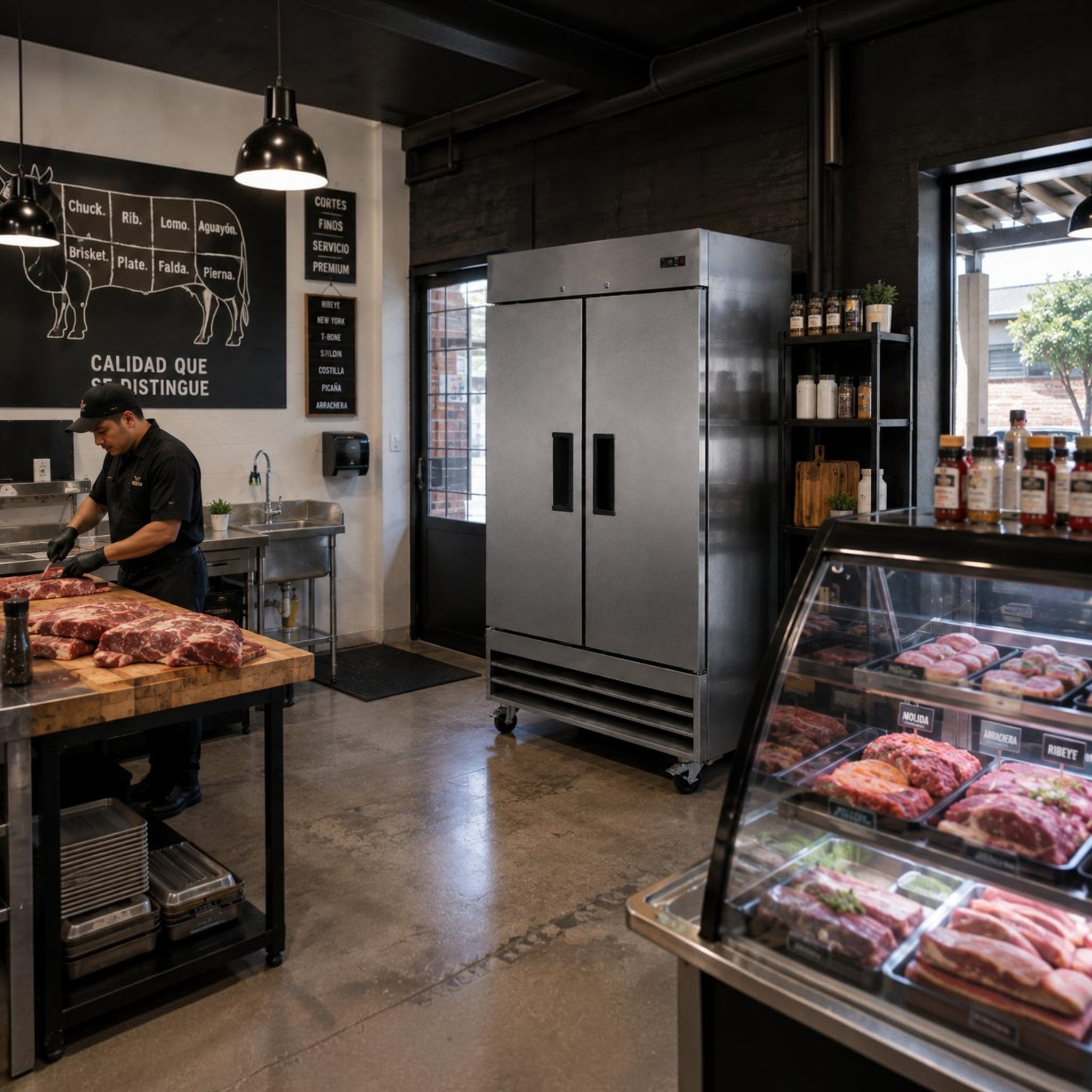 REFRIGERADOR VERTICAL 41 FT³ 2 PUERTAS