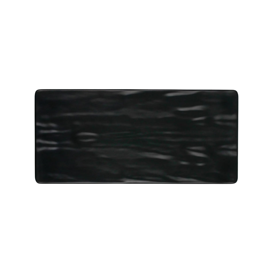 RIVOLI PLATON RECT 30x14 CM NEGRO