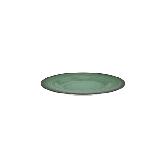 RUSTICO VERDE PLATO POSTRE 21 CM