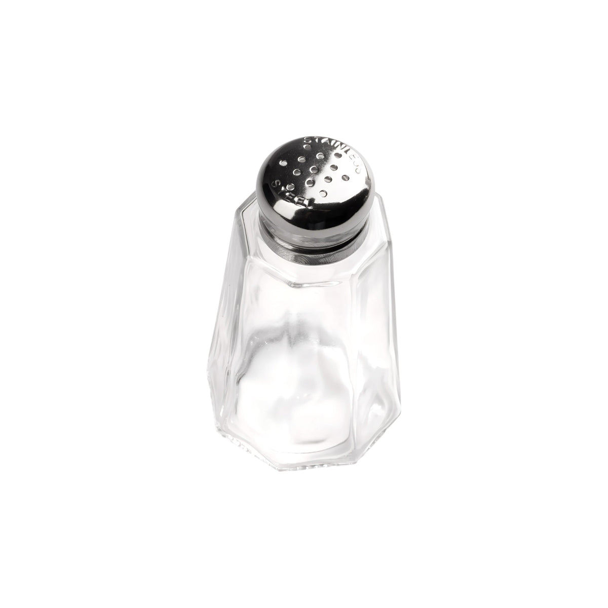 SALERO VIDRIO TAPA PLANA RED 2 OZ
