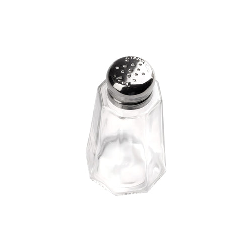 SALERO VIDRIO TAPA PLANA RED 2 OZ