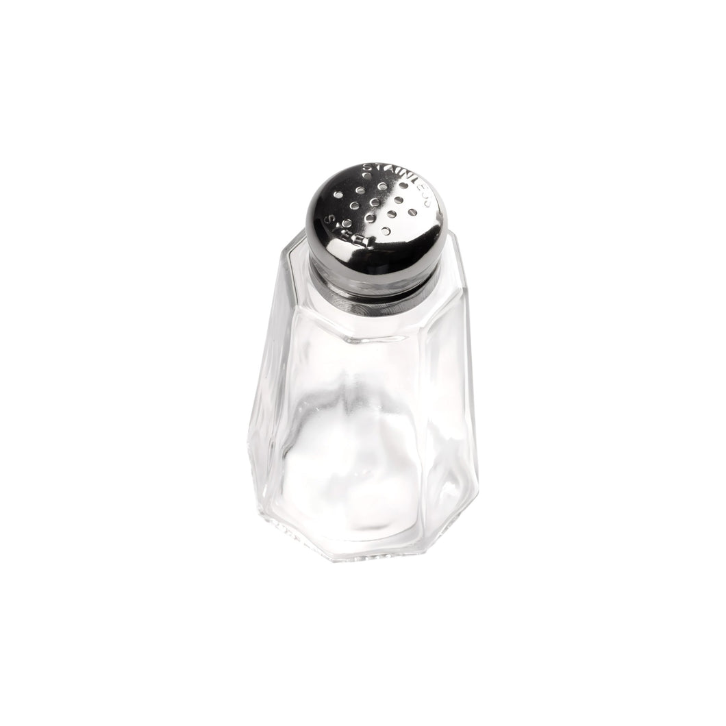 SALERO VIDRIO TAPA PLANA RED 2 OZ