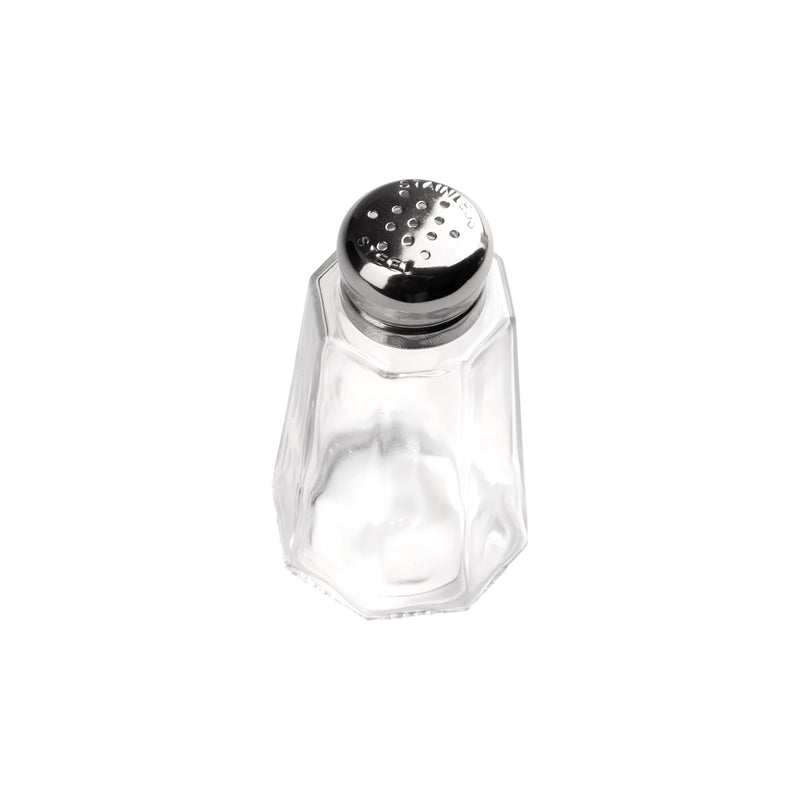 SALERO VIDRIO TAPA PLANA RED 2 OZ