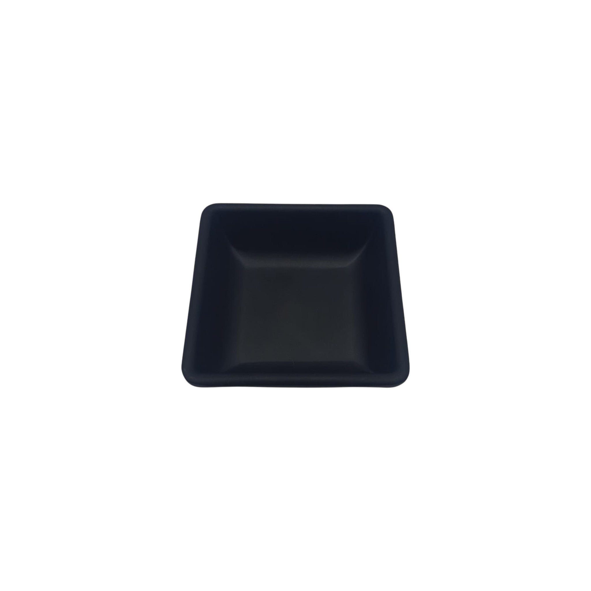 SALSERA 1 CAV 07x07 CM NEGRO MATE