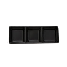 Cargar imagen en el visor de la galería, SALSERA 3 CAV 21x07 CM NEGRO
