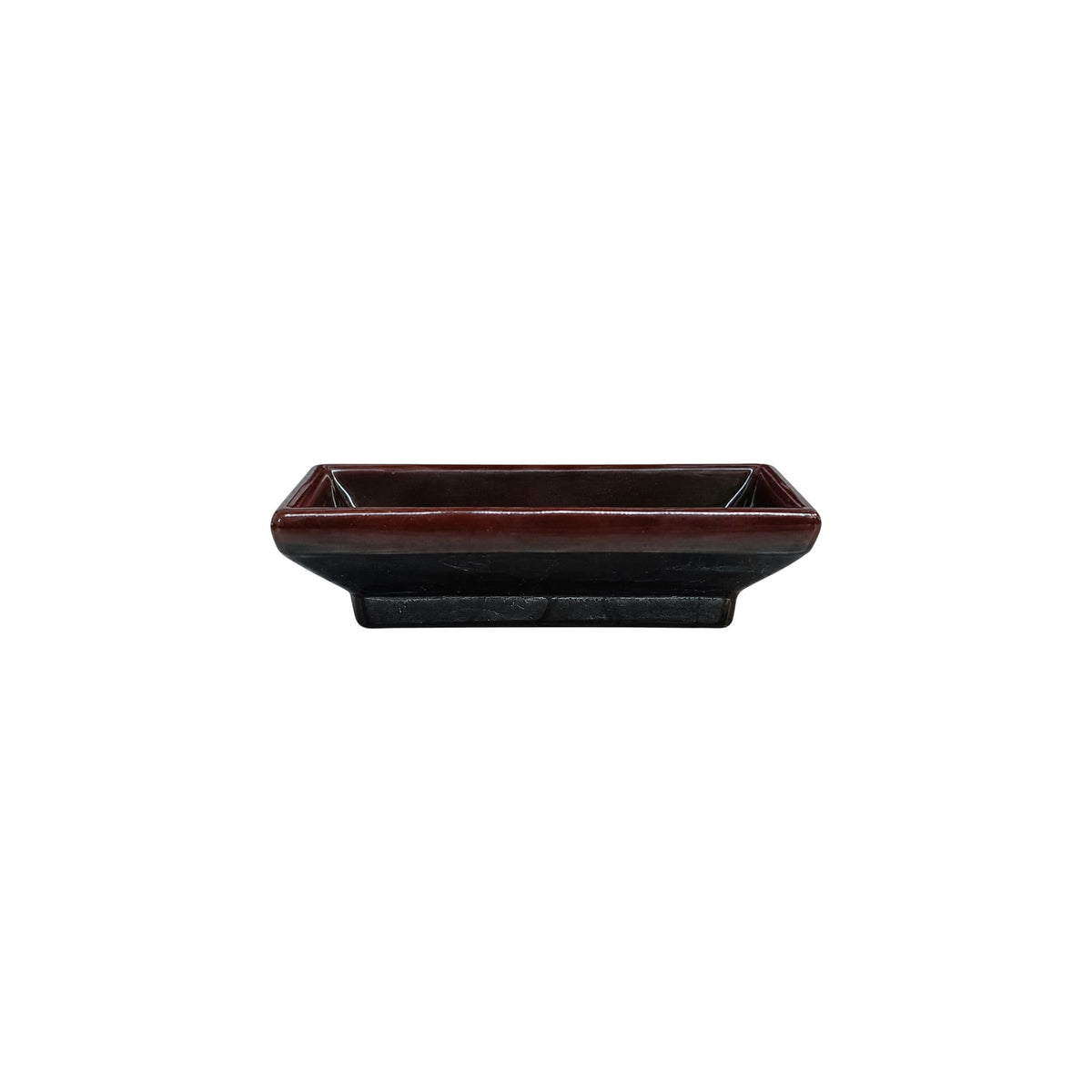 SALSERA RECTANGULAR TENMOKU 2 OZ