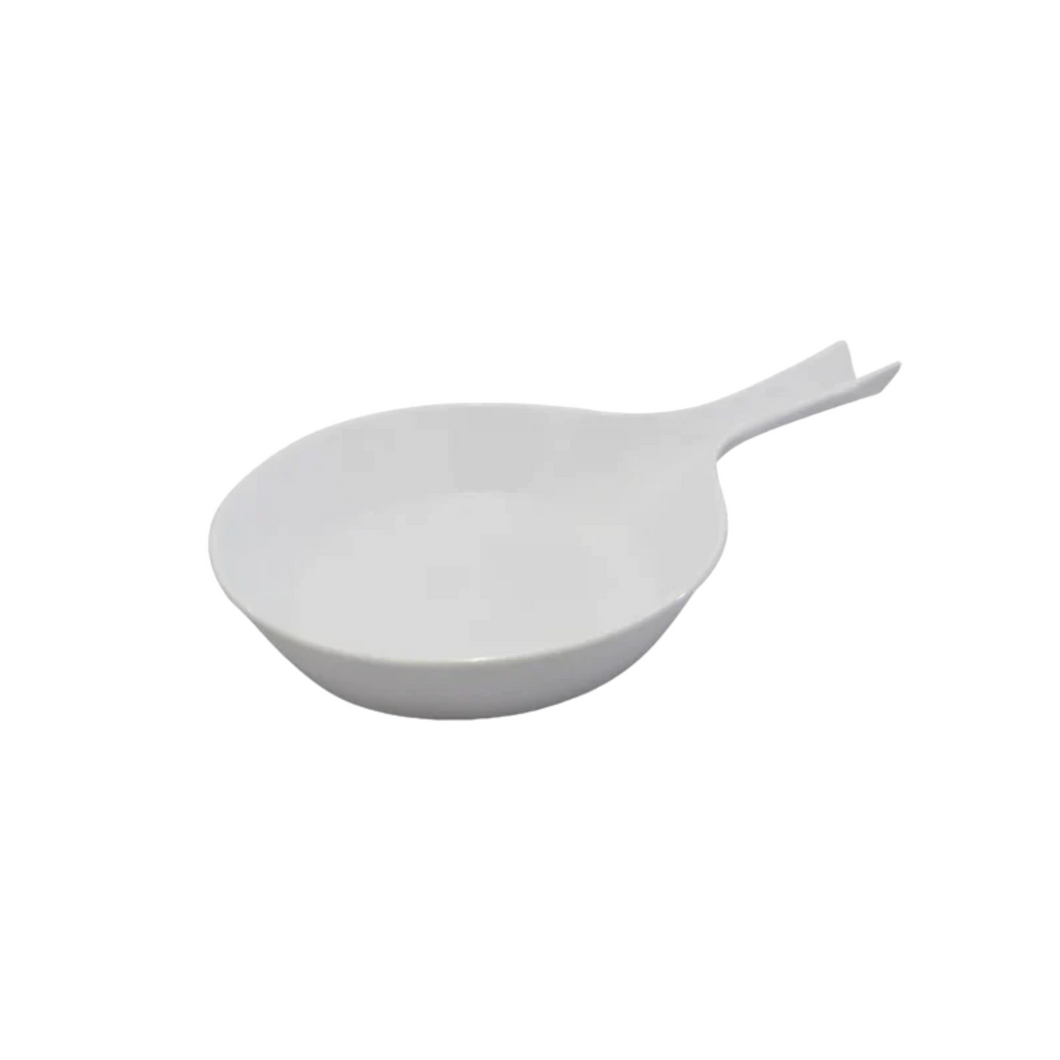 SARTENETA DE 38 CM MELAMINA BLANCA